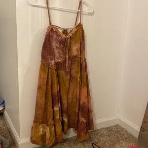 tie dye dress